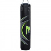 БОКСЕРСКИЙ МЕШОК RDX LEATHER GREEN 1.5 М, 45-55 КГ фото